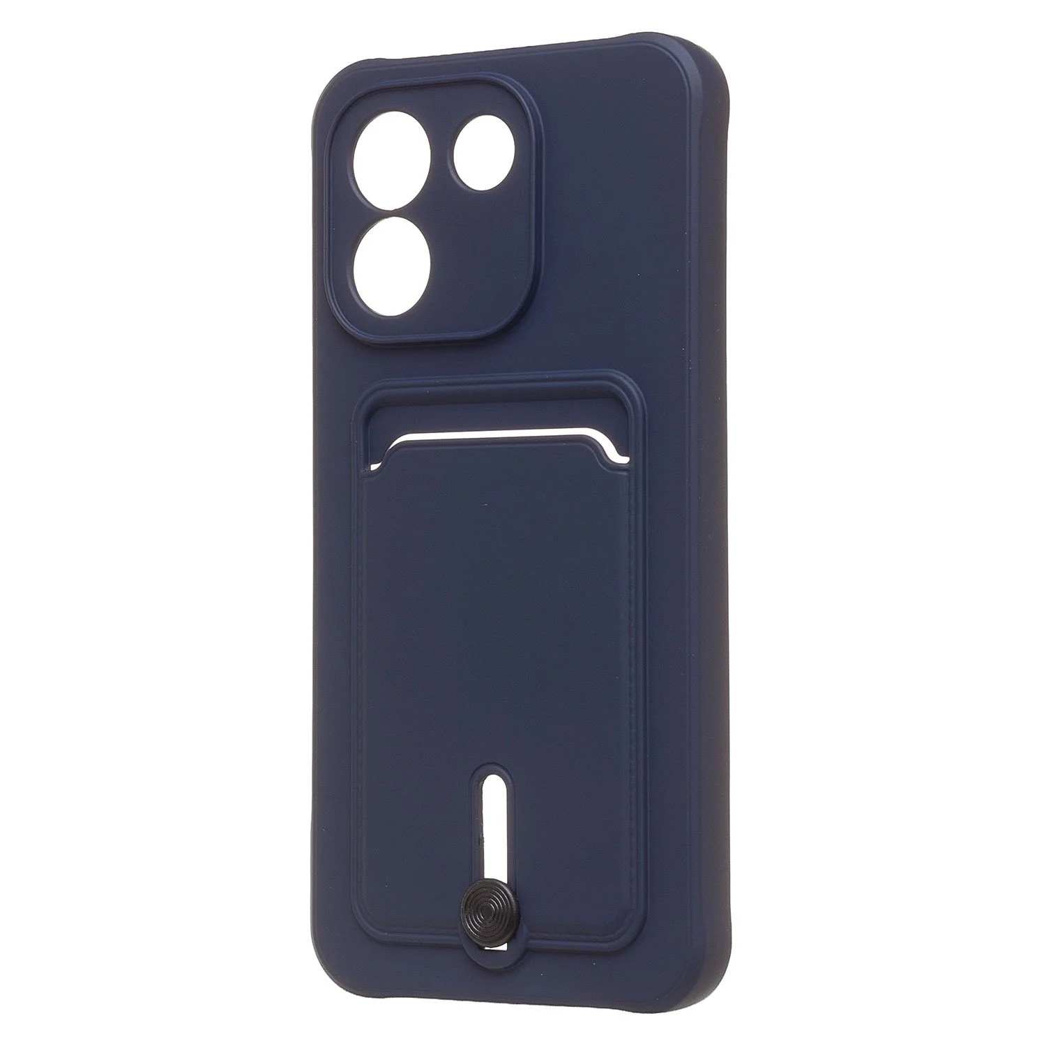 Чехол-накладка с картхолдером - SC304 для Redmi Note 17 Pro Max (dark blue)