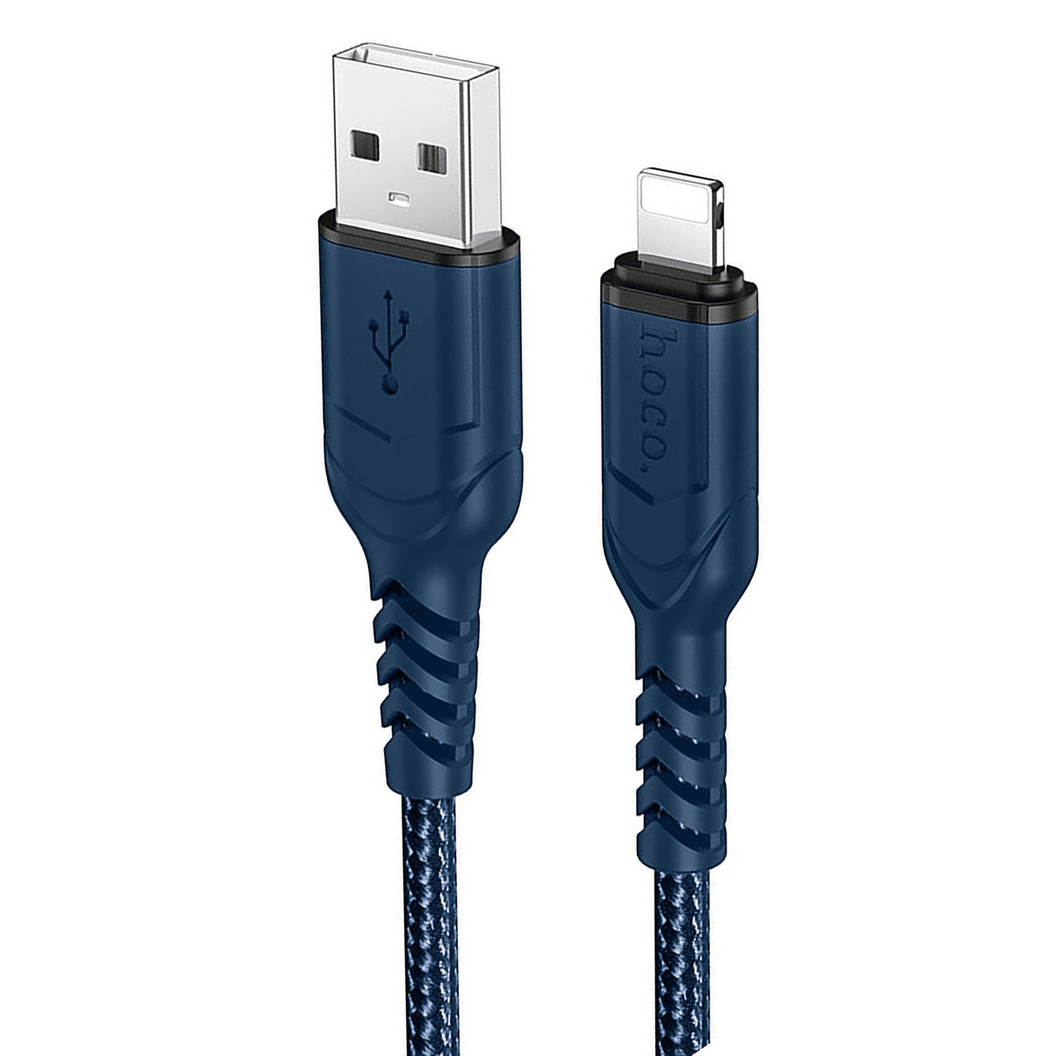 Кабель USB - Apple lightning - Hoco X59 Victory (100 см) (blue) — фото 2