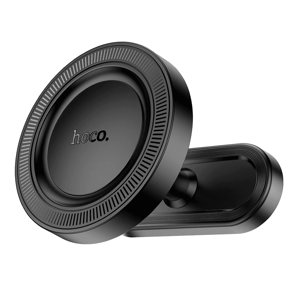 Автодержатель на клейкой основе магнитный SafeMag - Hoco H58 (black) — фото 2