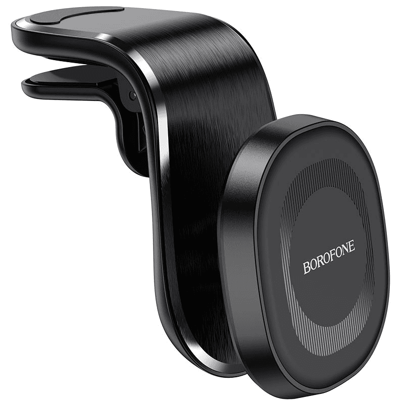 Автодержатель в дефлектор магнитный - Borofone BH40 Kyle (black) — фото 2