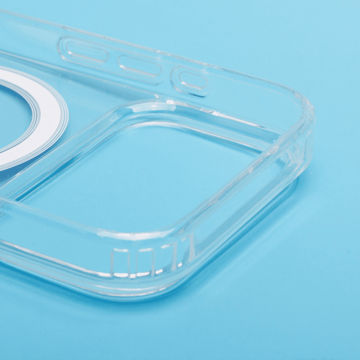 Чехол-накладка - SM006 SafeMag для Apple iPhone 17 Pro (transparent) — фото 2