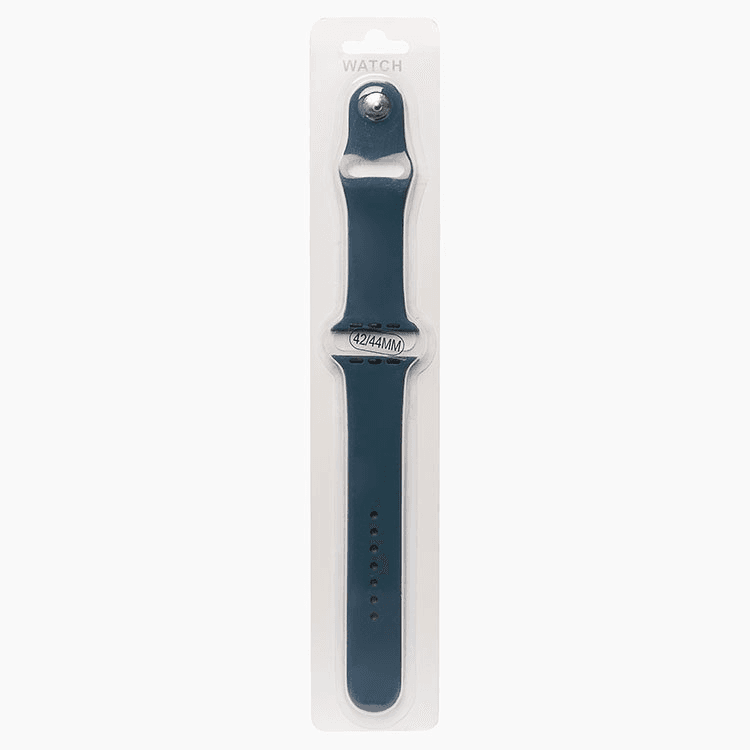 Ремешок на кнопке - Sport Band для Apple Watch 42/44/45/46/49 мм (L) (dark grey)