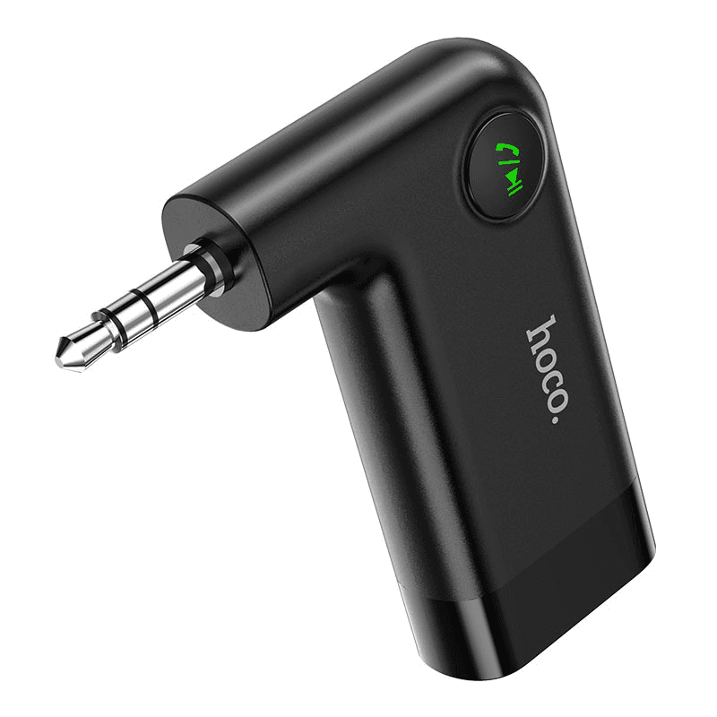 Bluetooth-адаптер 3.5 jack - Hoco E53 Dawn Sound (Micro-USB) (black) — фото 2